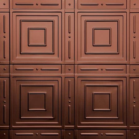 Ceilume Nantucket 2ft x 2ft Bronze Ceiling Tile V3-NAN-22BBR